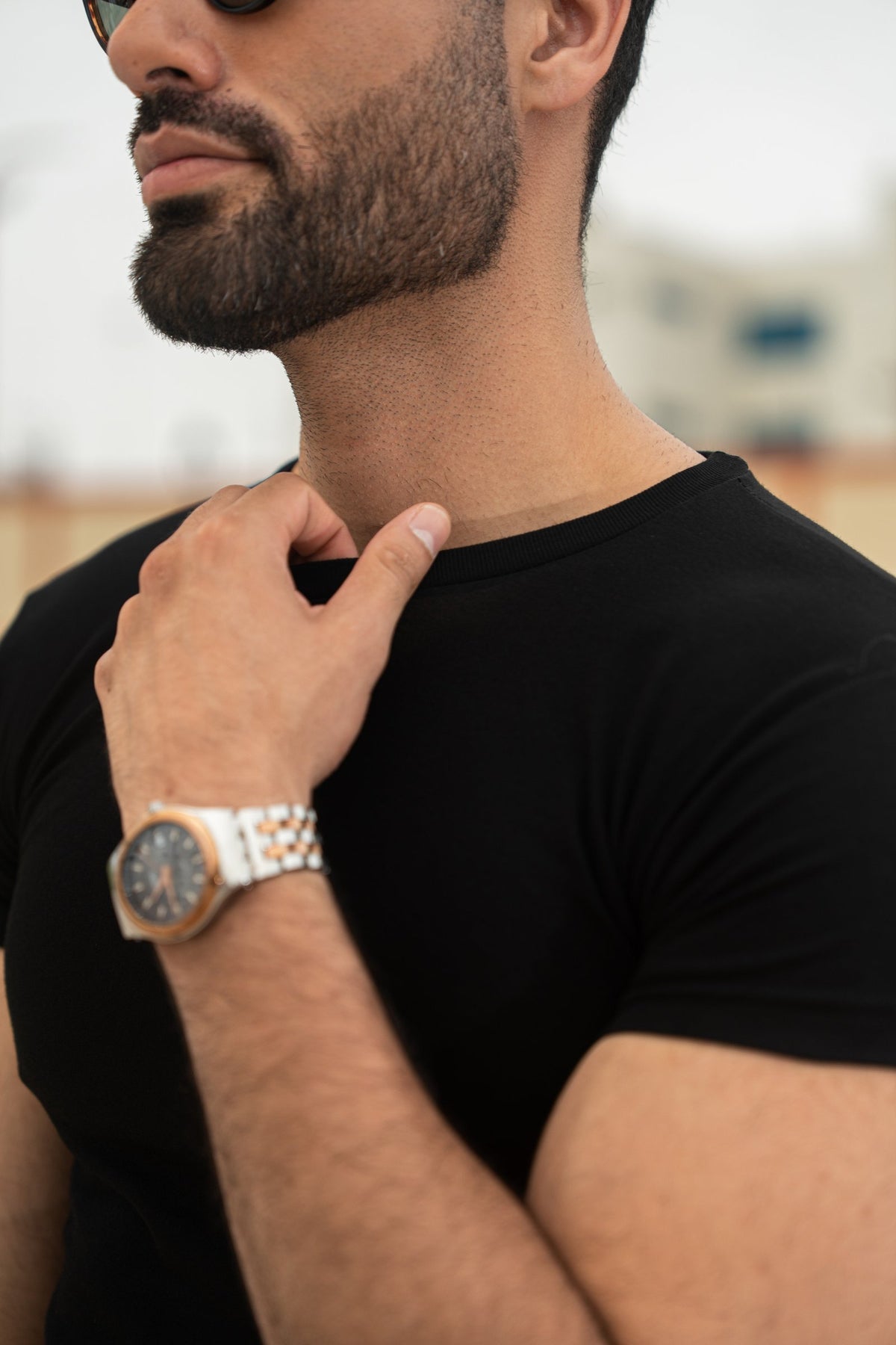 Polo Slim Fit Essential negro 2
